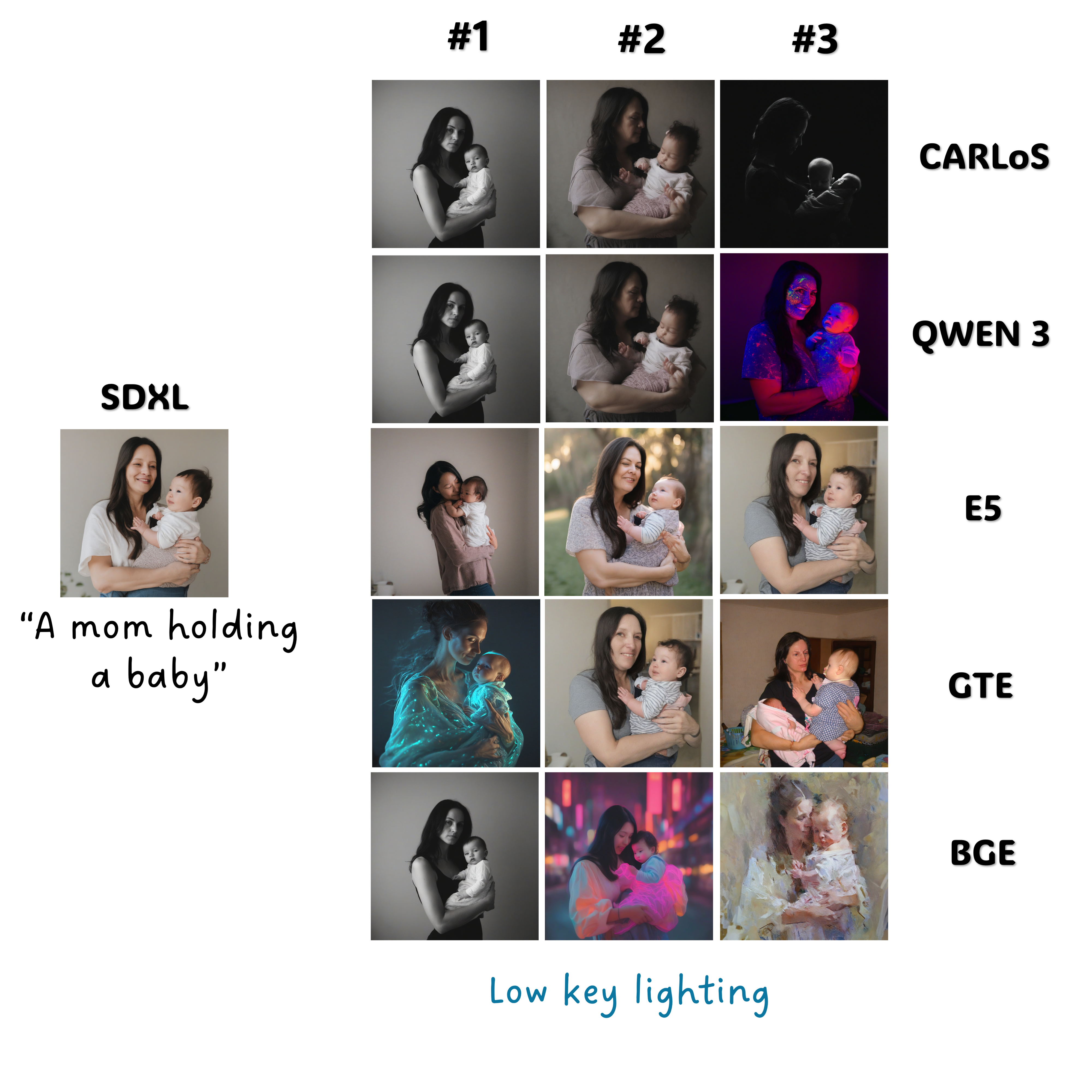 Qualitative Comparison Low Key Lighting